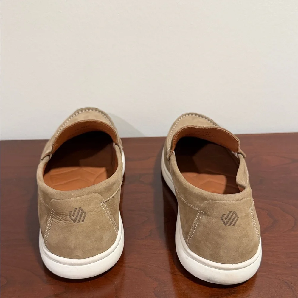 Johnston & Murphy Tan Slip-On Loafers